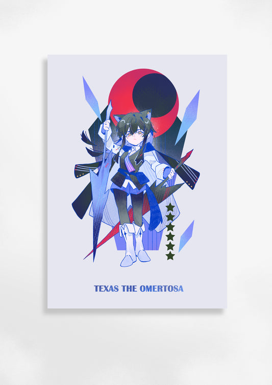 Texas the Omertosa Foil Card