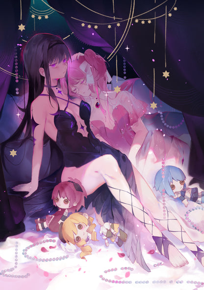 Madoka and Homura Print