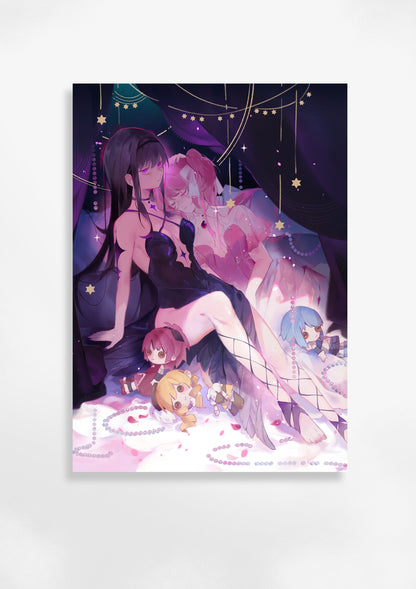 Madoka and Homura Print