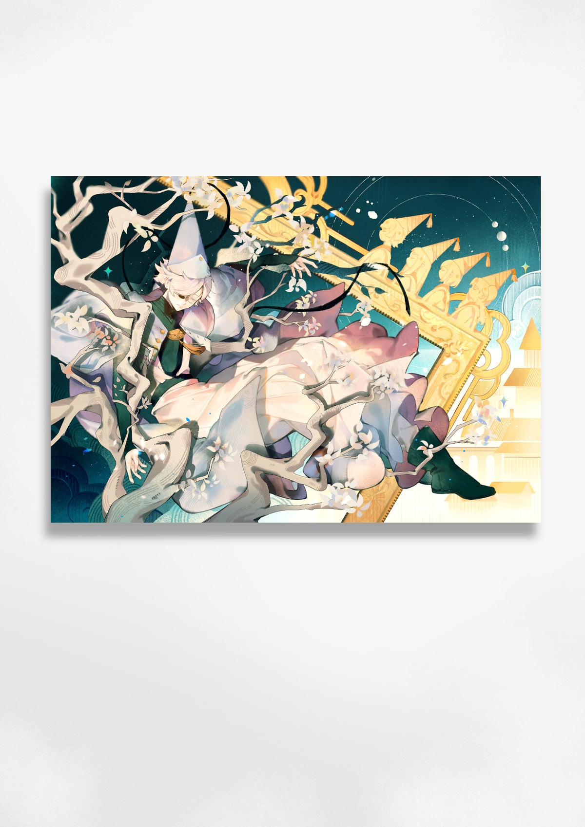Qifrey Foiled Print