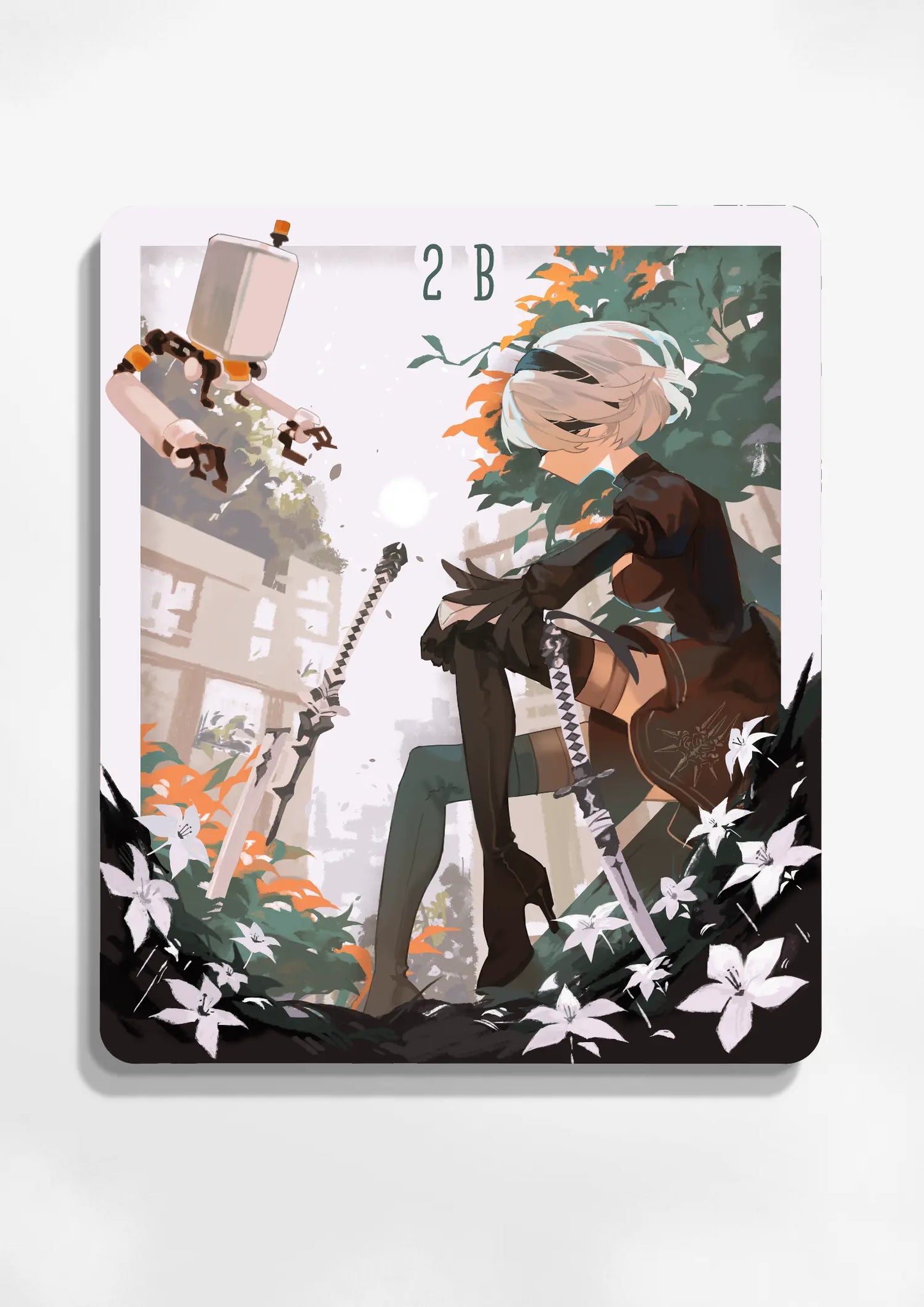 2B Card Standee