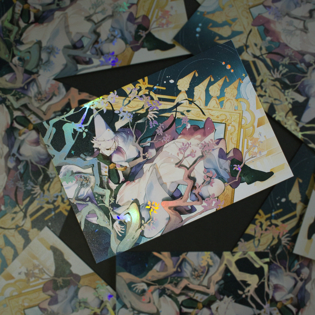 Qifrey Foiled Print