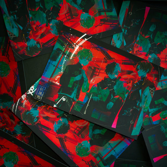 Windbreaker Trio Foil Print