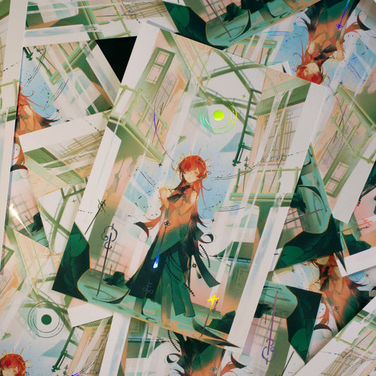 Original Art: At Tomorrow Foil Print