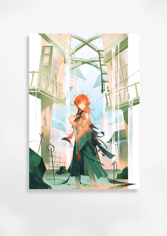 Original Art: At Tomorrow Foil Print