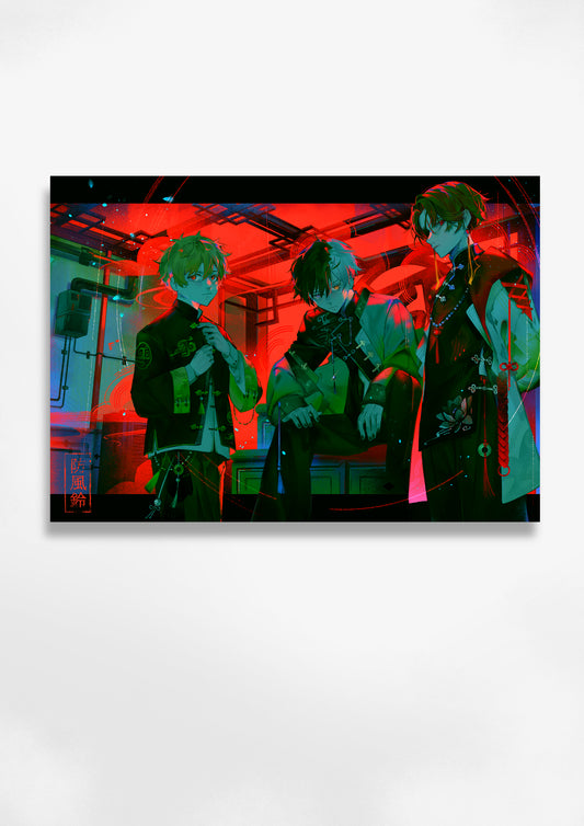Windbreaker Trio Foil Print