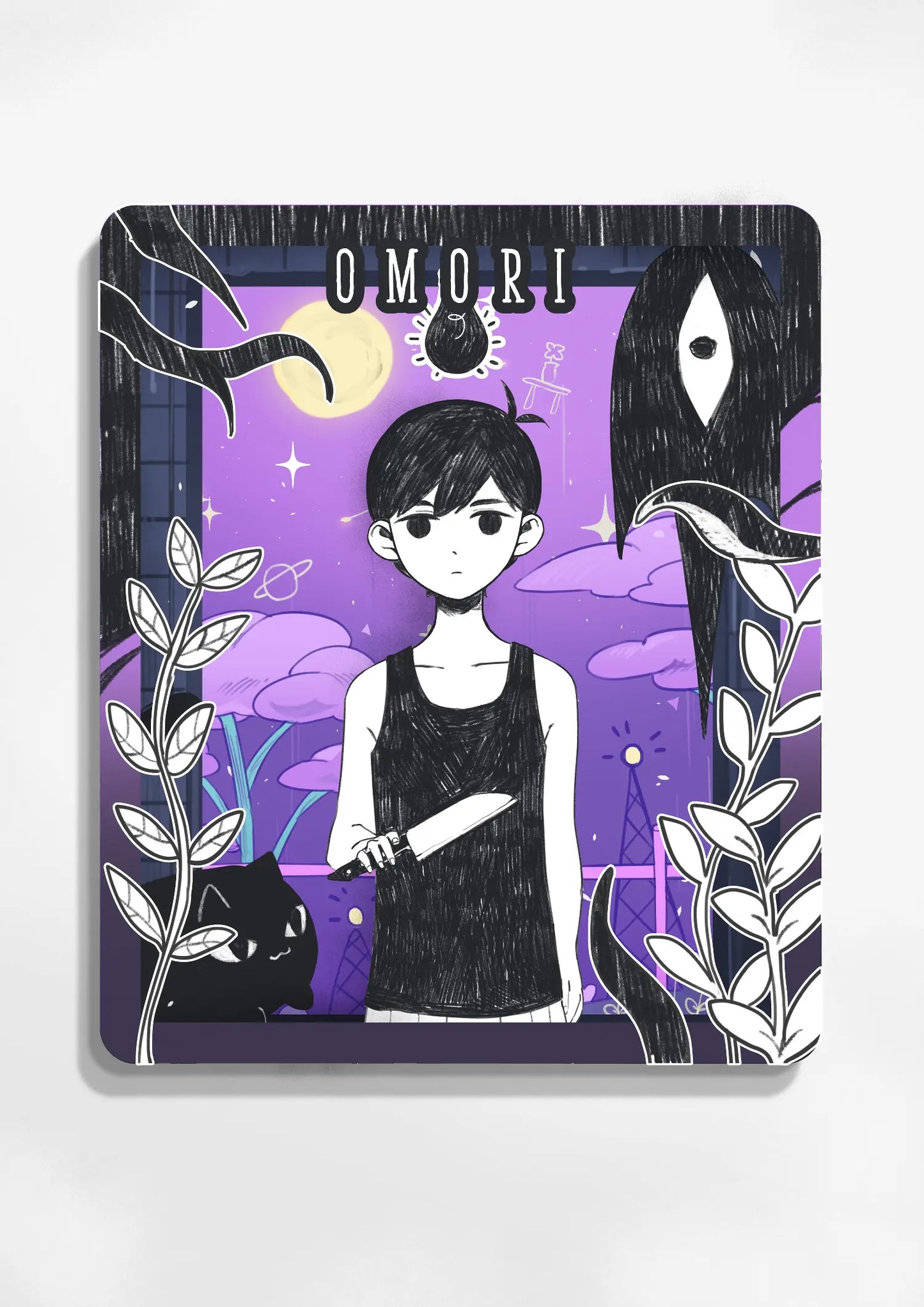 Omori Card Standee